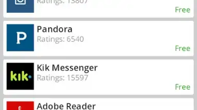 Screenshot von Mobile App Store 5