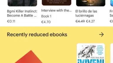 Screenshot von Google Play Books 1