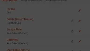 Screenshot von Audio Converter 6