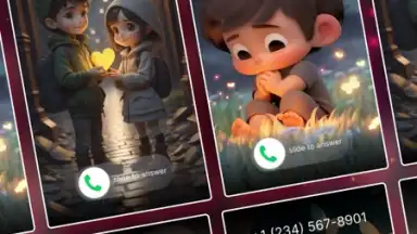 Screenshot von iOS Call Screen Themes - iOS Caller Themes 1