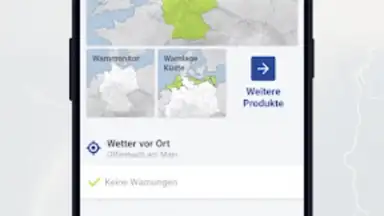 Screenshot von WarnWetter 10