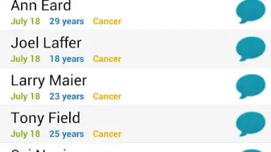Screenshot von Birthday Calendar Free 2