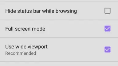 Screenshot von Light Browser 4
