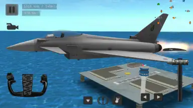 Screenshot von Flight Simulator 4