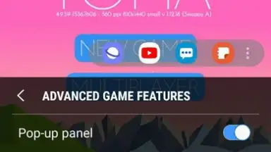 Screenshot von Samsung Game Tools 3
