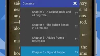 Screenshot von TTS Reader 2