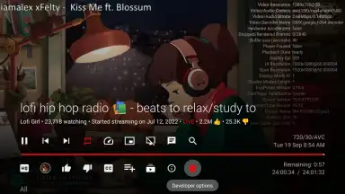 Screenshot von SmartTube 8