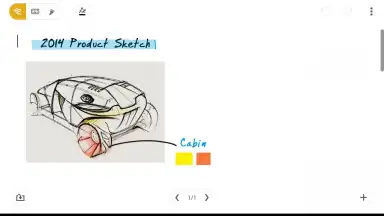 Screenshot von ASUS SuperNote 8
