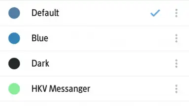 Screenshot von HKV Messanger 8