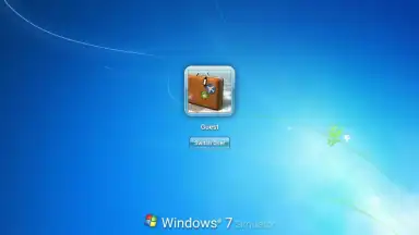 Screenshot von Win7 Simu 3