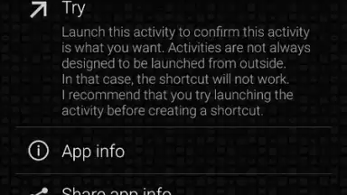 Screenshot von QuickShortcutMaker 16