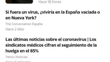 Screenshot von Yahoo Lite 4