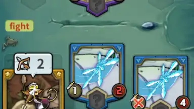 Screenshot von Card Monsters 4