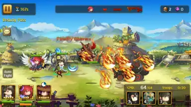 Screenshot von Brave Cross 9