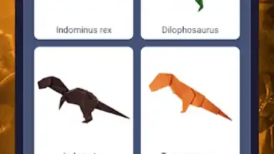 Screenshot von Origami dinosaurs paper shapes 11