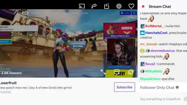 Screenshot von Twitch 6