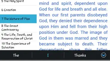 Screenshot von What We Believe 1