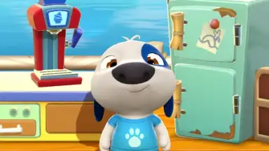 Screenshot von My Talking Hank 1