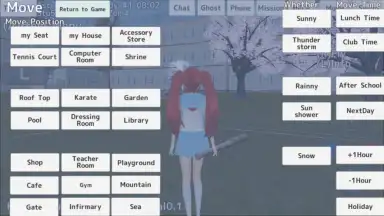 Screenshot von School Girls Simulator 3