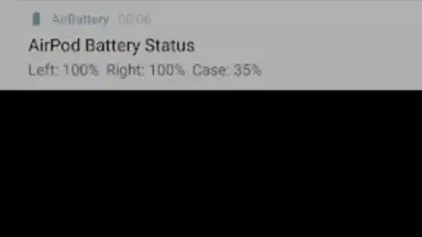 Screenshot von AirBattery 3