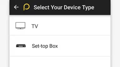 Screenshot von Peel Smart Remote 1