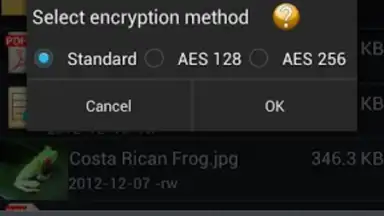 Screenshot von AndroZip File Manager 6