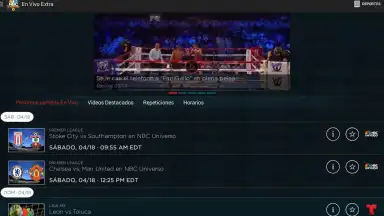 Screenshot von Telemundo Deportes 3