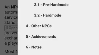 Screenshot von Terraria Wiki 1
