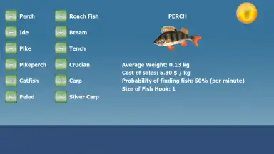 Screenshot von Fishing 3D Simulator. The Lakes 4