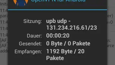 Screenshot von OpenVPN 2
