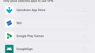Screenshot von biubiuVPN 5