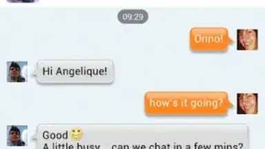 Screenshot von eBuddy Messenger 4