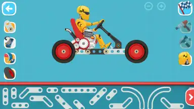 Screenshot von Car Builder and Racing Game for Kids 2