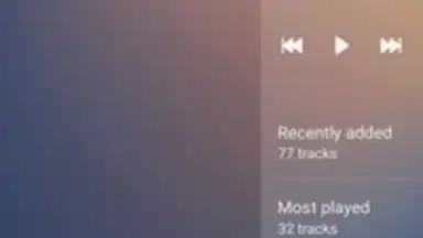 Screenshot von Samsung Music 5