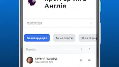 Screenshot von Футбол України – Tribuna.com 4