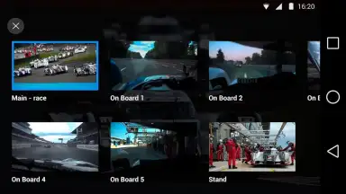 Screenshot von Eurosport Player 9