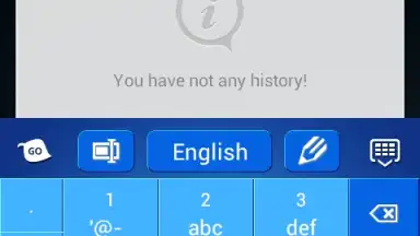 Screenshot von Blue Keyboard 2