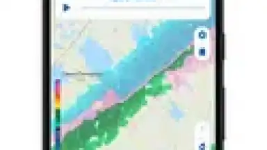 Screenshot von NOAA Weather Radar 22