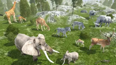 Screenshot von Wild Elephant Simulator 3