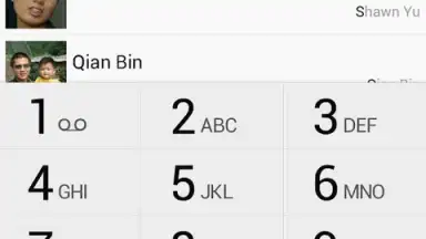 Screenshot von ExDialer 1