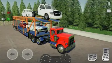 Screenshot von Truck Car Transport Trailer Games 1