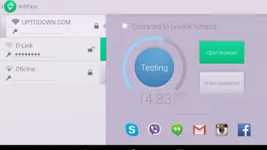 Screenshot von WifiPass Free Internet 2