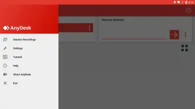 Screenshot von AnyDesk 4