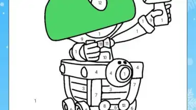 Screenshot von Coloring Brawl Stars 1