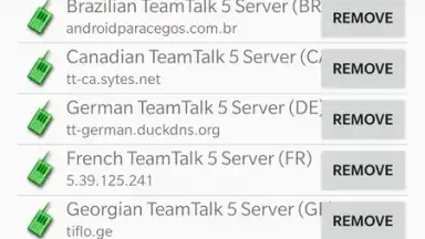 Screenshot von TeamTalk 1