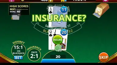 Screenshot von BLACKJACK! 2