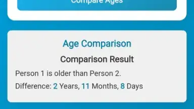 Screenshot von Age Calculator 4