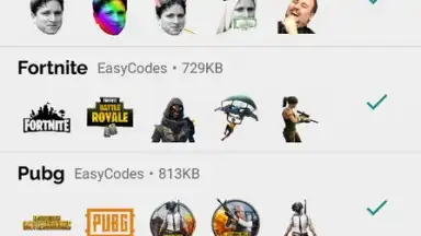 Screenshot von WAStickerApps - Games stickers for Whatsapp 1