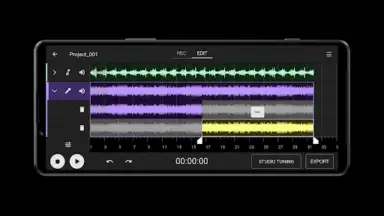 Screenshot von Sony Music Pro 3