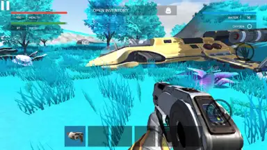 Screenshot von First Galaxy Survivor 3D 2